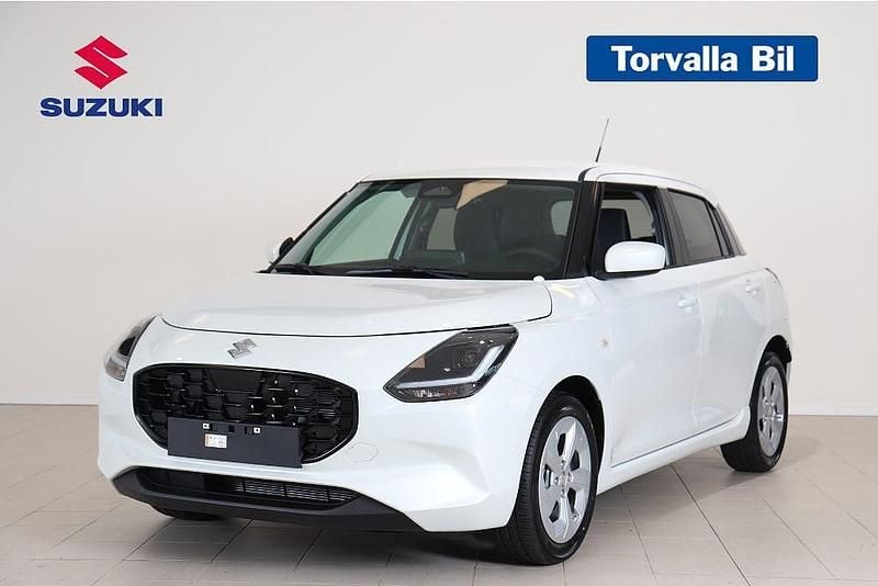 Ny Suzuki Swift 83 HK (61 kW) 2025 Vit Halvkombi
