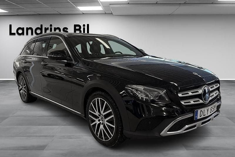 Begagnad Mercedes E220 All-Terrain 194 HK (142 kW) 2019 Svart Kombi