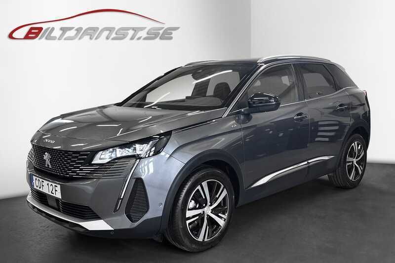 Grå Begagnad 2023 Peugeot 3008 GTi SUV | 278 800 kr (Marknadspris) - Bild 1/4