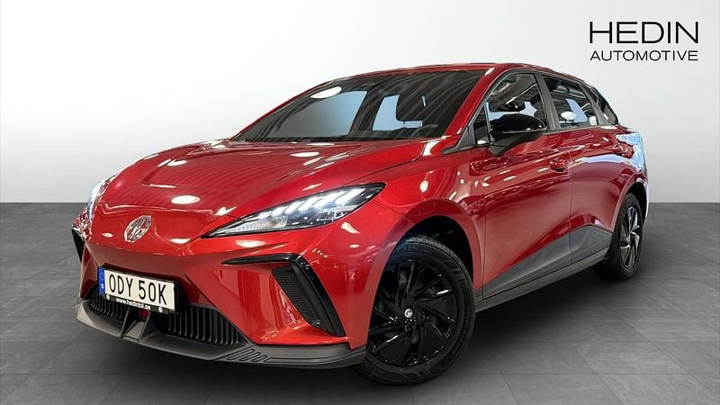 Röd Begagnad 2022 MG MG4 EV Halvkombi | 259 900 kr (Lite dyr) - Bild 1/4