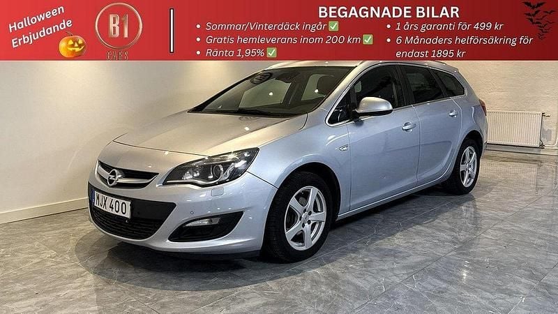 Grå Begagnad 2016 Opel Astra Kombi | 89 900 kr (Marknadspris) - Bild 1/4