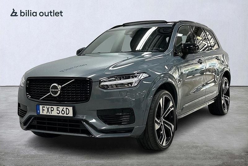 Grå Begagnad 2022 Volvo XC90 SUV | 639 900 kr (Dyr) - Bild 1/4