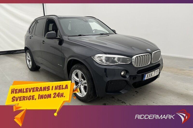 Svart Begagnad 2017 BMW X5 M Sport SUV | 338 900 kr (Bra pris) - Bild 1/3