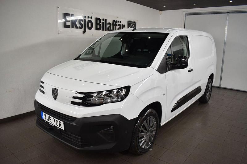 Vit Ny 2025 Peugeot Partner Van | 379 500 kr - Bild 1/4