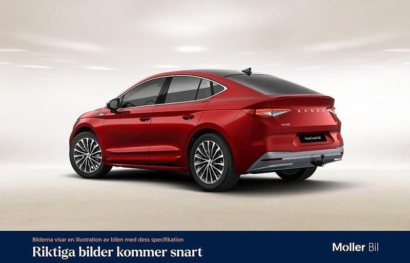 Begagnad Skoda Enyaq iV LAURIN & KLEMENT 210 kW (286 HK) 2024 Röd SUV