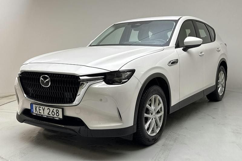 Vit Begagnad 2023 Mazda CX-60 Exclusive-Line SUV | 285 000 kr (Superpris) - Bild 1/4