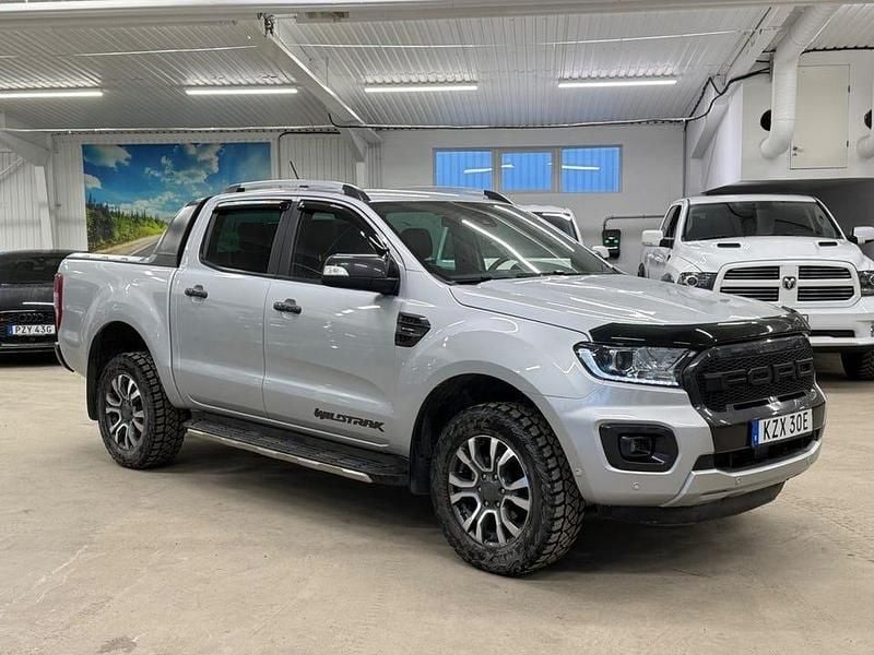 Begagnad Ford Ranger Wildtrack 214 HK (157 kW) 2021 Grå Pickup