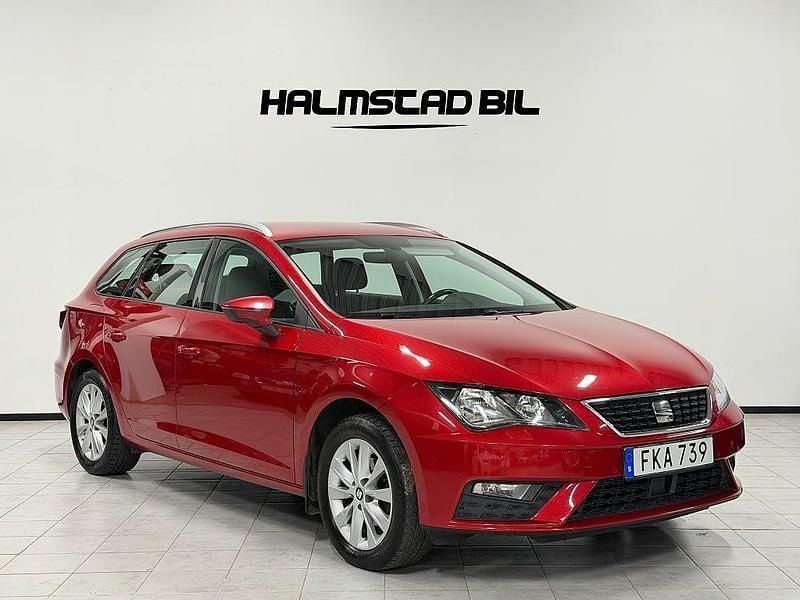 Röd Begagnad 2017 Seat Leon ST Style Kombi | 129 500 kr (Marknadspris) - Bild 1/4