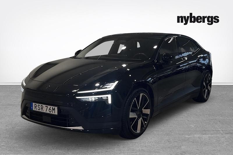 Svart Begagnad 2025 Polestar 4 Long Range Single Motor SUV | 599 000 kr (Superpris) - Bild 1/4