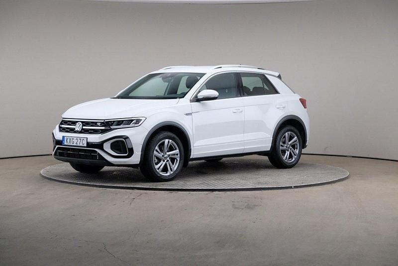 Vit Begagnad 2024 VW T-Roc R-line SUV | 299 000 kr (Superpris) - Bild 1/4