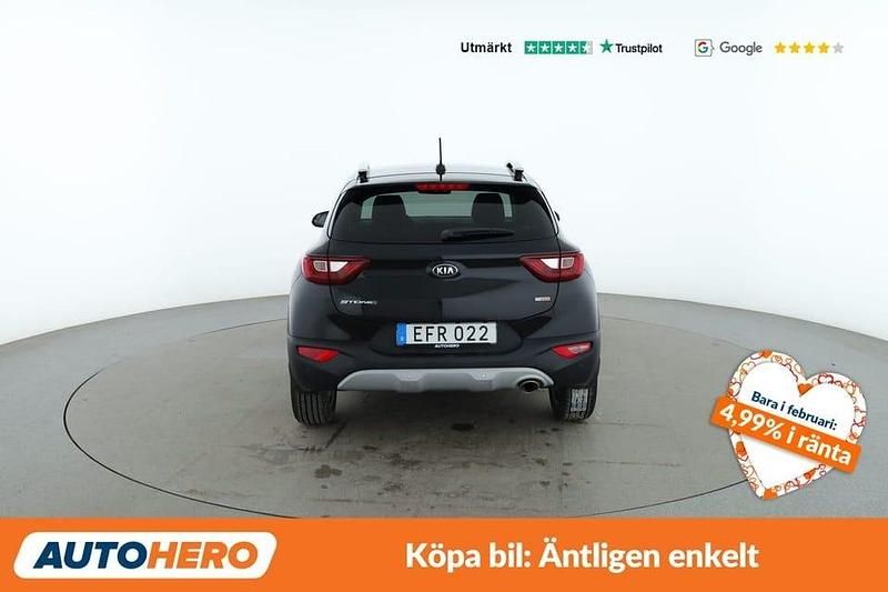 Begagnad Kia Stonic Advance 121 HK (88 kW) 2018 Svart SUV