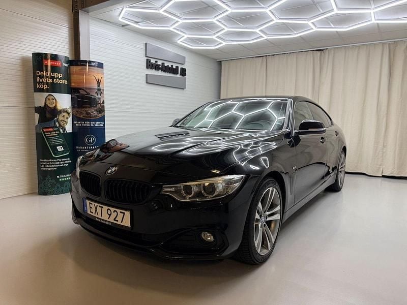 Svart Begagnad 2015 BMW 418 Gran Coupé Sport Line Sportkupé | 199 900 kr - Bild 1/4