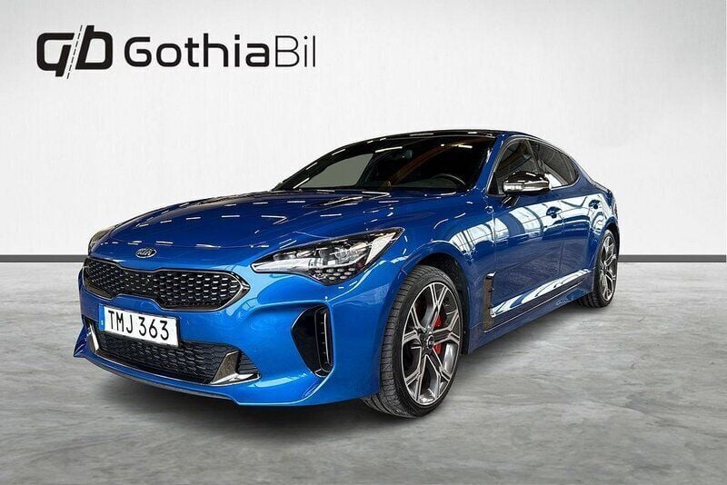 Blå Begagnad 2018 Kia Stinger Halvkombi | 369 900 kr (Marknadspris) - Bild 1/4
