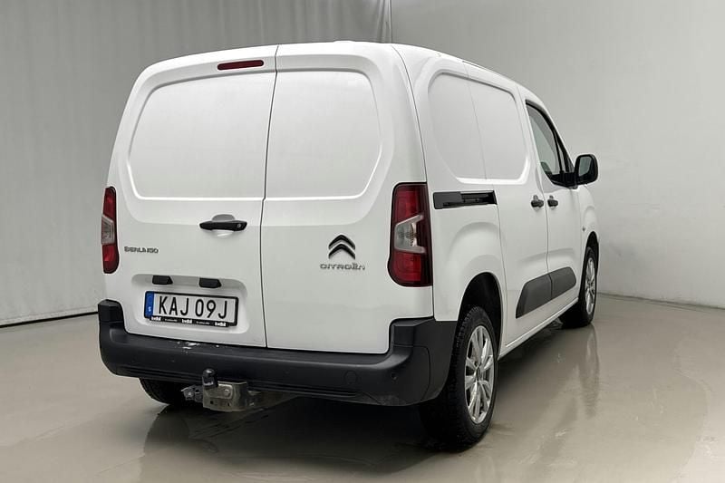Begagnad Citroën Berlingo 130 HK (95 kW) 2020 Vit Minibuss