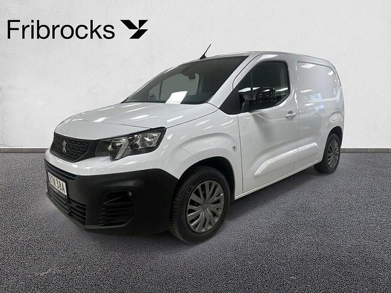 Vit Begagnad 2022 Peugeot Partner Van | 209 900 kr (Dyr) - Bild 1/4