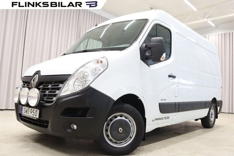 Vit Begagnad 2017 Renault Master Van | 139 900 kr - Bild 1/4