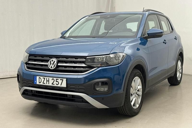 Mörkblå Begagnad 2020 VW T-Cross SUV | 158 000 kr (Bra pris) - Bild 1/4