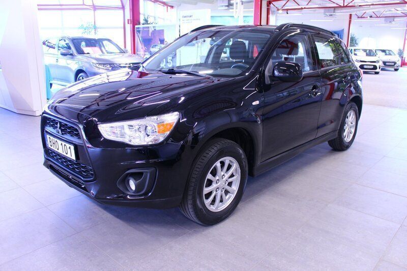 Svart Begagnad 2014 Mitsubishi ASX SUV | 109 000 kr (Marknadspris) - Bild 1/4