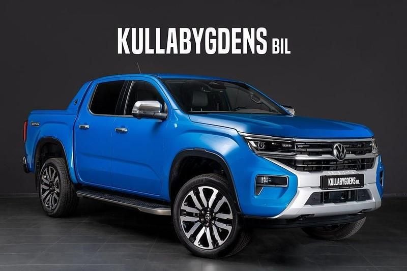 Blå Begagnad 2023 VW Amarok Aventura Pickup | 669 000 kr (Bra pris) - Bild 1/4