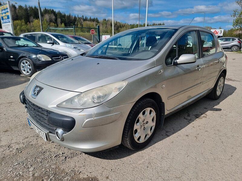 Blå Begagnad 2005 Peugeot 307 Halvkombi | 19 900 kr (Bra pris) - Bild 1/4