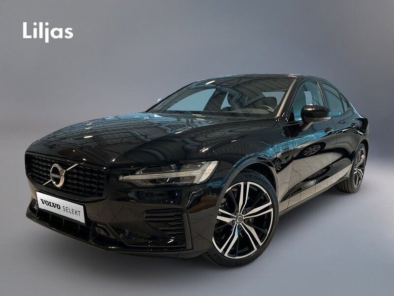 Svart Begagnad 2021 Volvo S60 R-Design Sedan | 399 000 kr (Marknadspris) - Bild 1/3
