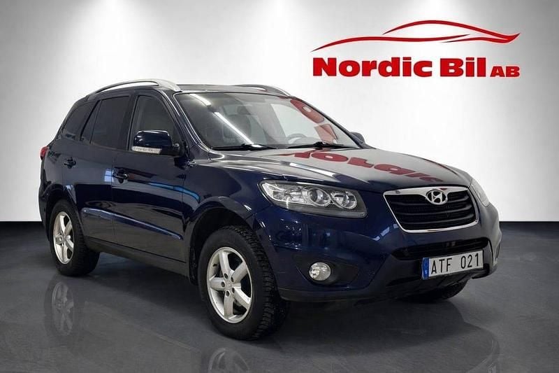 Blå Begagnad 2010 Hyundai Santa Fe SUV | 59 900 kr (Bra pris) - Bild 1/4