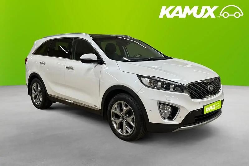 Vit Begagnad 2016 Kia Sorento SUV | 199 800 kr (Marknadspris) - Bild 1/4