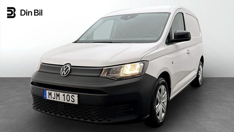 Vit (candyvit) Begagnad 2022 VW Caddy Minibuss | 299 900 kr (Marknadspris) - Bild 1/4