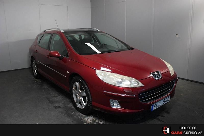 Röd Begagnad 2007 Peugeot 407 Kombi | 19 900 kr (Lite dyr) - Bild 1/4