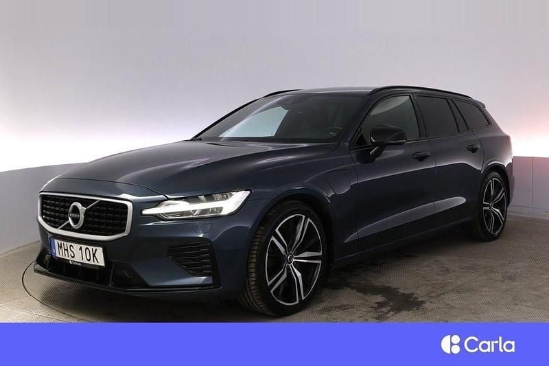 Blå Begagnad 2020 Volvo V60 R-Design Kombi | 335 900 kr (Marknadspris) - Bild 1/2