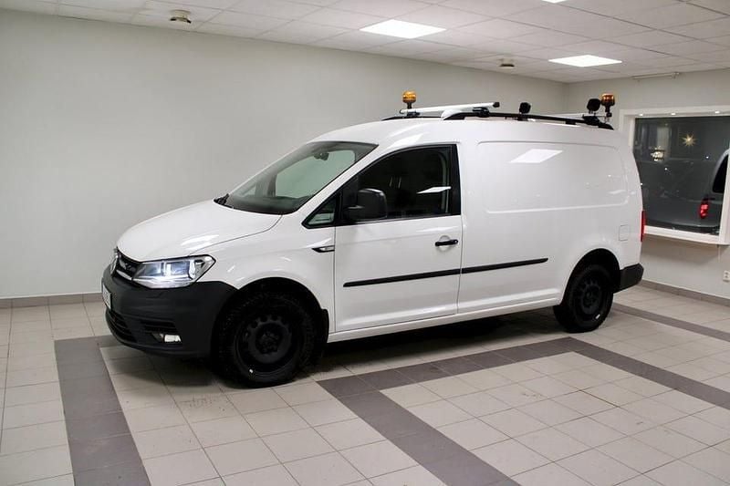 Begagnad VW Caddy Maxi 122 HK (89 kW) 2020 Vit Minibuss