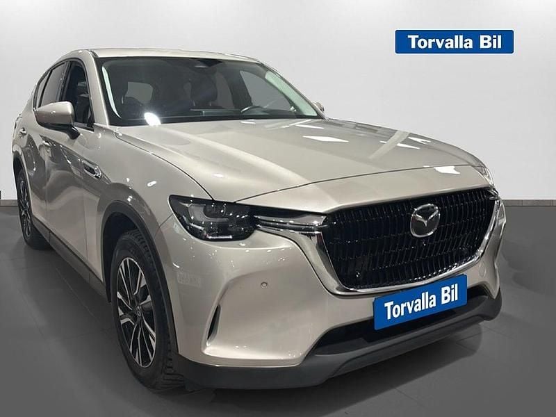 Begagnad Mazda CX-60 Exclusive-Line 326 HK (239 kW) 2023 Platinum quartz SUV