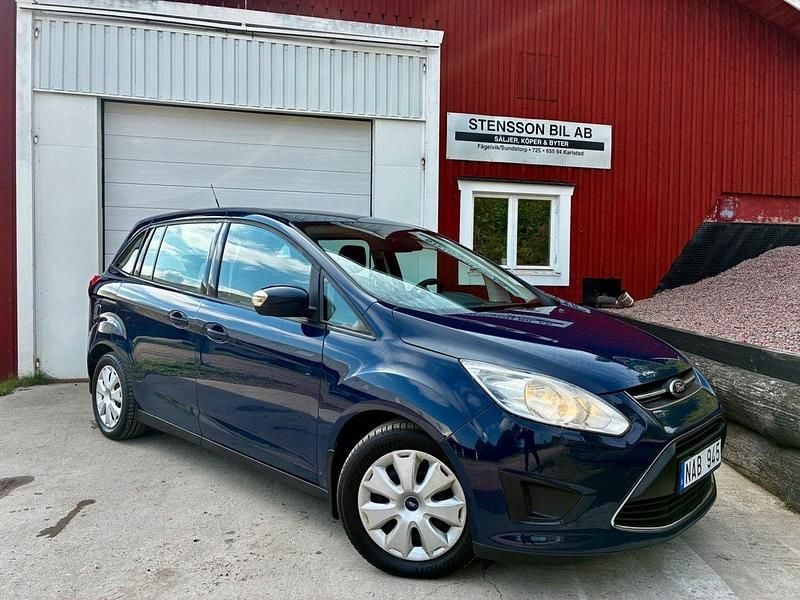Blå Begagnad 2013 Ford Grand C-Max Trend Minibuss | 69 500 kr - Bild 1/4