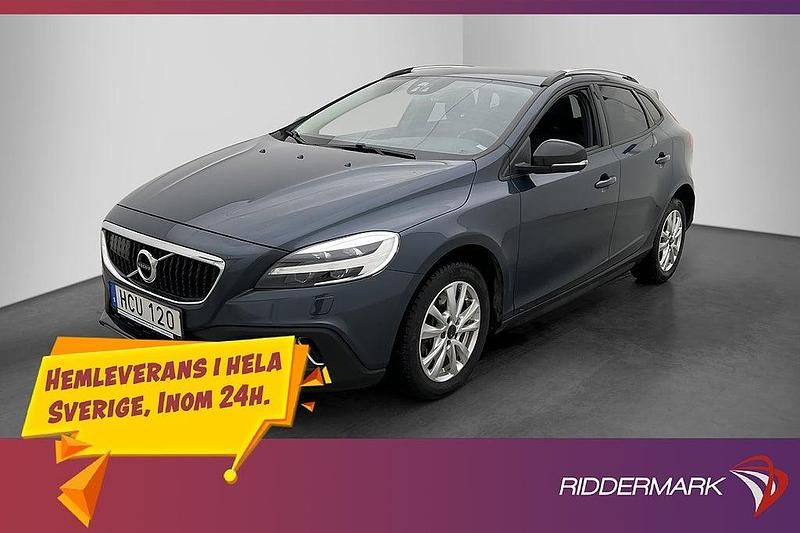 Blå Begagnad 2019 Volvo V40 CC Kombi | 189 800 kr (Marknadspris) - Bild 1/3