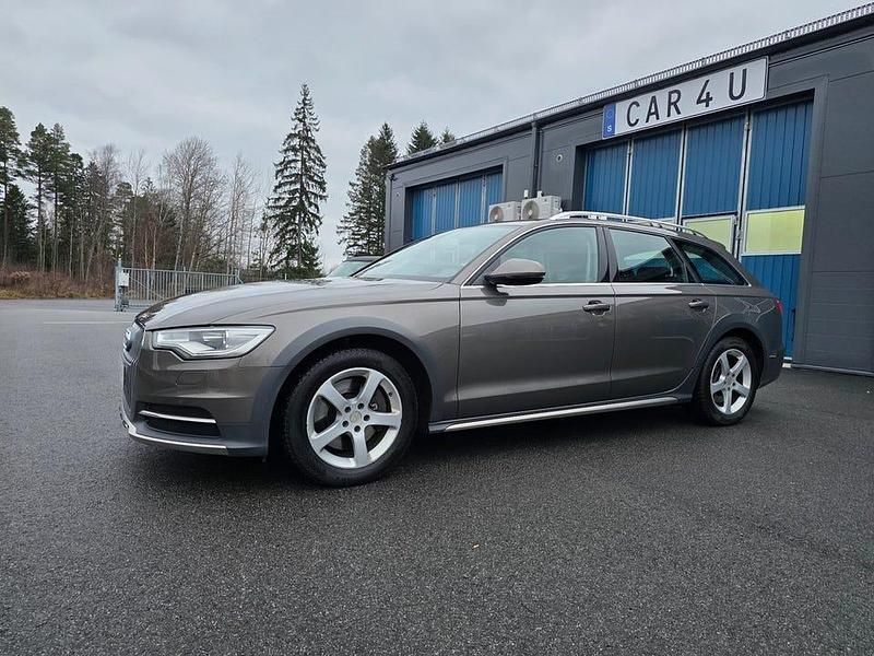 Grå Begagnad 2013 Audi A6 Allroad Kombi | 139 900 kr (Marknadspris) - Bild 1/4