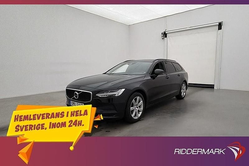 Svart Begagnad 2017 Volvo V90 Kinetic Kombi | 208 800 kr (Marknadspris) - Bild 1/3