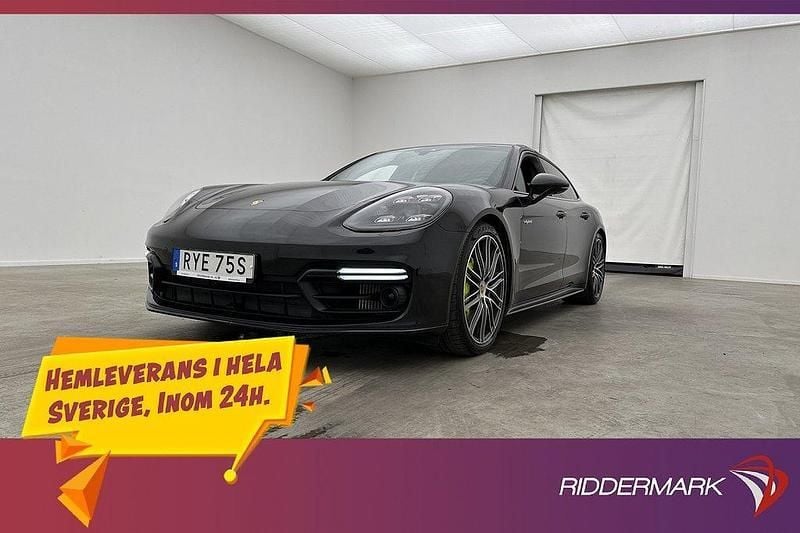 Svart Begagnad 2019 Porsche Panamera 4 Sport Turismo Sedan | 659 800 kr (Marknadspris) - Bild 1/3
