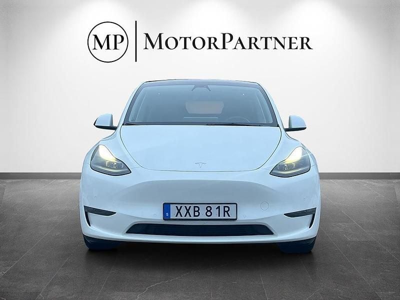 Begagnad Tesla Model Y Long Range AWD 378 kW (514 HK) 2021 Vit SUV