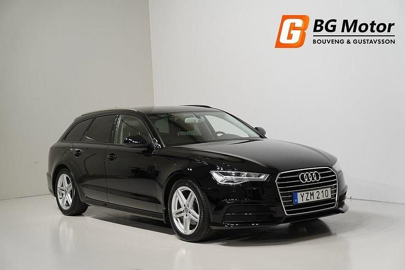 Svart Begagnad 2017 Audi A6 Ambition Kombi | 199 900 kr (Lite dyr) - Bild 1/4