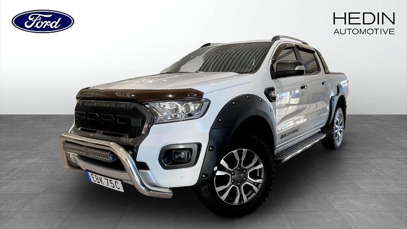 Frozen white Begagnad 2019 Ford Ranger Wildtrack Pickup | 349 900 kr (Superpris) - Bild 1/4