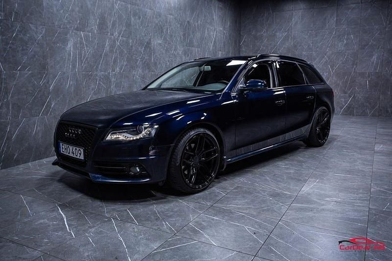 Begagnad Audi A4 S-Line 180 HK (132 kW) 2010 Blå Kombi