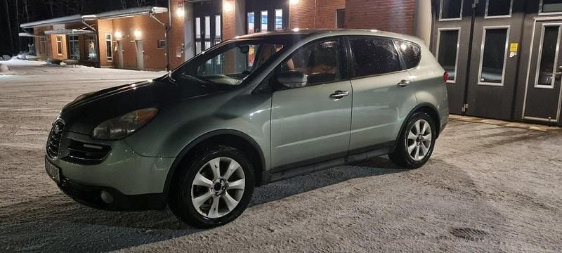 Grön Begagnad 2007 Subaru Tribeca SUV | 57 000 kr - Bild 1/4