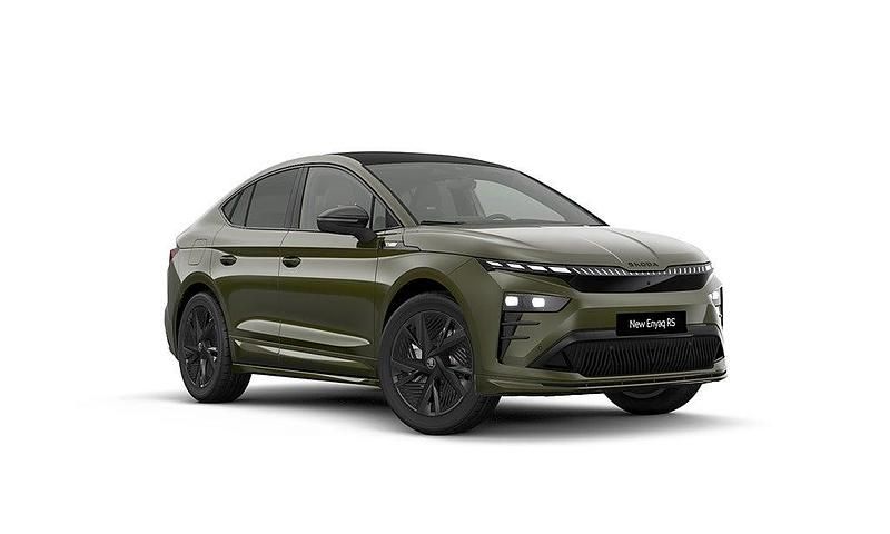 Ny Skoda Enyaq iV RS 250 kW (340 HK) 2026 Grön SUV