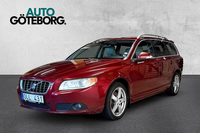 Röd Begagnad 2009 Volvo V70 Summum Kombi | 44 900 kr (Marknadspris) - Bild 1/3