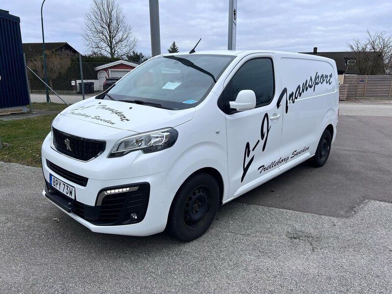 Vit Begagnad 2022 Peugeot Expert Van | 199 000 kr (Marknadspris) - Bild 1/4