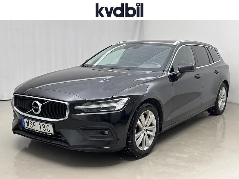 Svart Begagnad 2019 Volvo V60 Momentum Kombi | 175 000 kr (Marknadspris) - Bild 1/3
