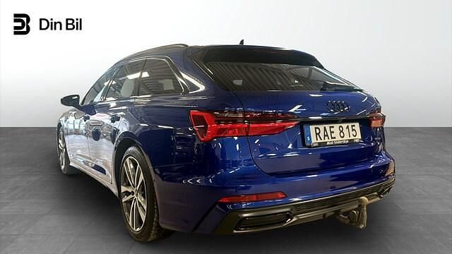 Begagnad Audi A6 S-Line 204 HK (150 kW) 2022 Ultrablå metallic Kombi