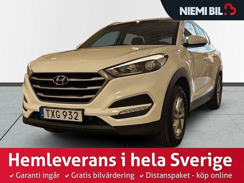 Vit Begagnad 2016 Hyundai Tucson SUV | 144 900 kr (Dyr) - Bild 1/3