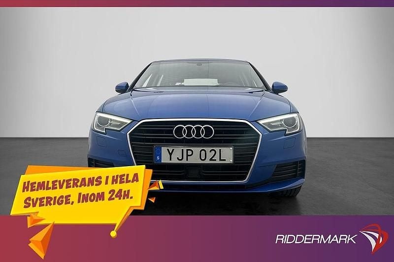 Begagnad Audi A3 Sportback Proline 150 HK (110 kW) 2020 Blå Halvkombi