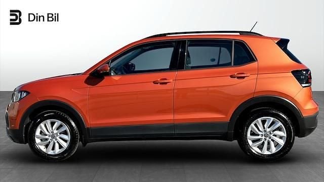 Orange (energetic orange metallic) Begagnad 2022 VW T-Cross Life SUV | 194 900 kr (Marknadspris) - Bild 1/3